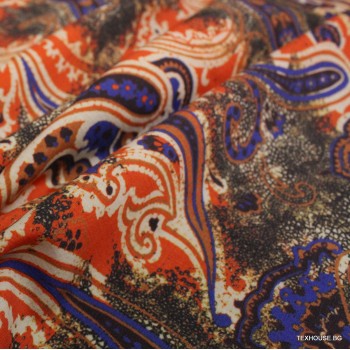 Кашмир Etro оранжева шарка